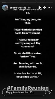 ब्रॉन स्ट्रोमैन ने इंस्टाग्राम स्टोरी के जरिए दिए बहुत बड़े संकेत